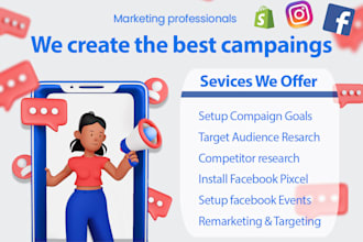 run meta marketing setup facebook ads campaign shopify fb advertising