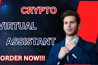 be your crypto virtual assistance, crypto airdrop virtual assistant