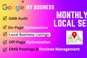 do local seo with google my business ,maps citation and gmb listing