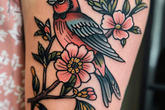 make a custom any style tattoo design