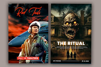 create professional movie poster, film poster