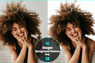 image editing background removal, white or transparent