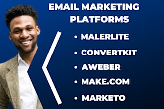 setup mailerlite aweber convertkit makecom marketo email marketing