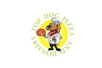 design memorable attention pizza shop logo