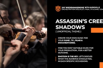 compose epic cinematic music for your film or video game