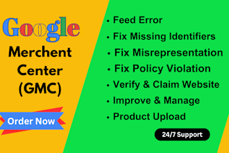 fix google merchant center suspension, fix misrepresentation shopping ads gmc