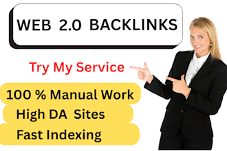 make 70 web 2 0 backlinks