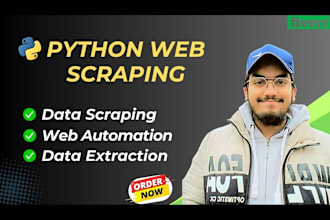 do python web scraping, data scraping, data mining, web scraper