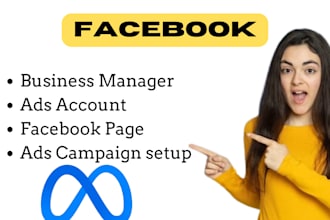 create  facebook business manager and ad account