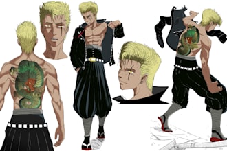 create and design your character or oc that you have in mind