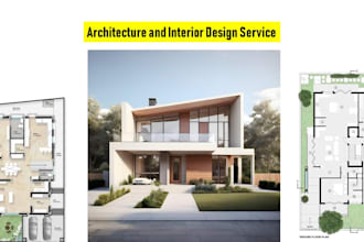 be architect and interior designer for house shop office