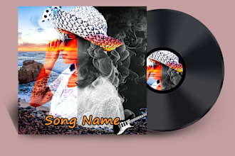 design album, single or mixtape cover art