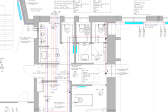 to design the heating system with pipe network calculation