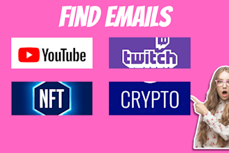 find email from twitch and youtube