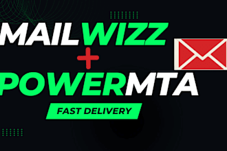 do set up unlimited email marketing powermta SMTP or any SMTP with mailwizz