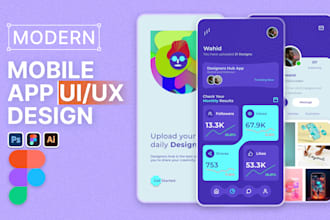 do mobile app design, ui ux design, mobile app ui design