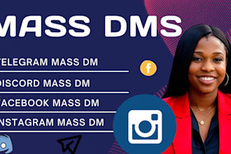 send telegram mass dm, discord mass dm, instagram mass dm, twitter promotion