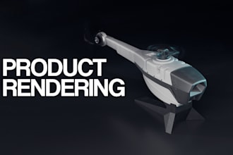 design ultra high quality 3d product photorealistic renders