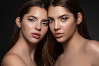do headshot, portrait, and natural beauty retouch