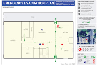 design a emergency evacuation plan
