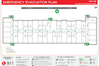 design a emergency evacuation plan
