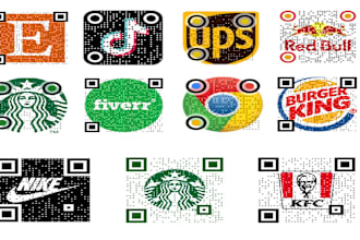 create professional qr code design with your logo