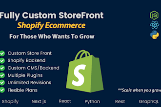 build ecommerce website for clothing, electronics, gadgets, auto parts, medicine