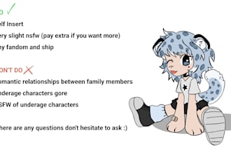 write fanfics about any series