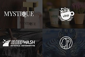design a creative logo and branding kit