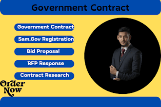 do government contract samgov registration bid proposal rfp rfq
