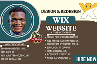 redesign wix website, wix website redesign, and wix studio redesign, wix design