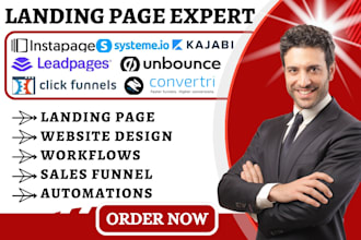 build systeme io website sysyteme io sales funnel clickfunnels landing page
