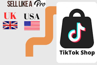 do tiktok shop product listing for USA and UK