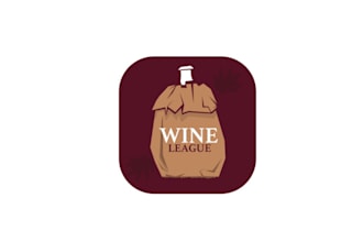 design enjoyable interesting wine logo