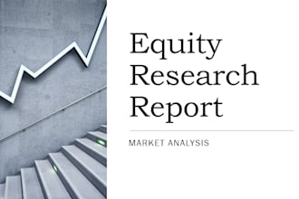 write detailed equity research reports and market analysis