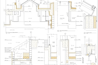 create civil working and architectural drawings in auto cad