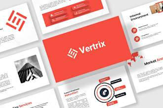 do powerpoint presentation, google slide, canva or   pitch deck design