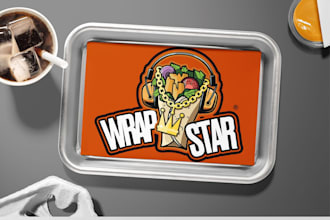 design food, bakery, coffee shop and restaurant logo