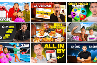 do amazing custom youtube thumbnail design