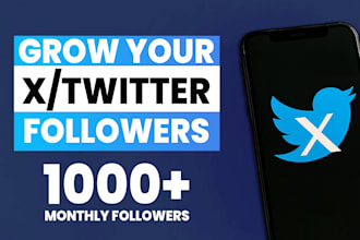 x twitter marketing, promotion for organic followers growth