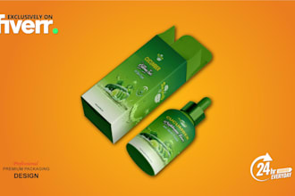 product packaging and label design