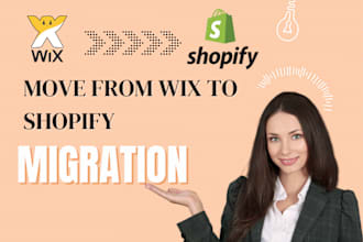 do wix to shopify migration
