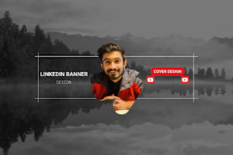 design linkedin banners, facebook, youtube, twitter cover