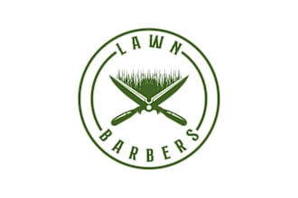 create a contemporary lawn logo that is instantly recognizable