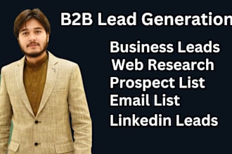 do b2b lead generation, linkedin lead generation, and prospect contact list