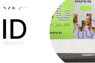 deliver a professional brand identity and guidelines