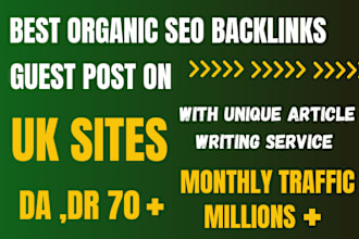 write and distribute UK press release on UK sites backlinks