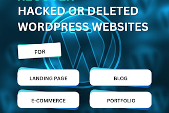 recover hacked or deleted website from archive to wordpress