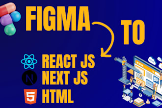 convert figma to react js  next js
