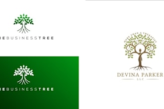 do design a landscaping agriculture and tree logo